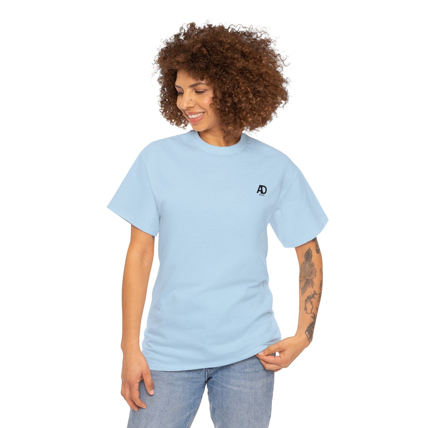 Sky Blue Basic T-Shirt